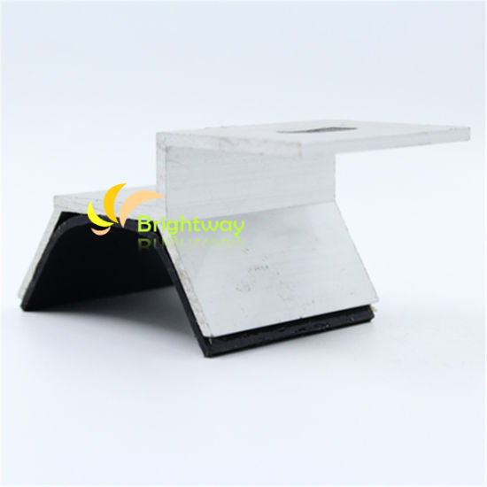 Aaj022 Aluminum Clamping for Roof Colour Steel Tile Solar System Installation