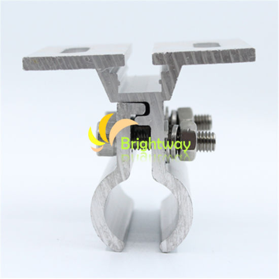 Aaj017 Aluminum Clamping for Roof Colour Steel Tile Solar System Installation