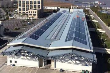 1MW Distributed Industrial and Commercial Roof Grid-Tied Solar Power System