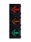 300mm 2round + 3arrow LED Traffic Light with High PF Driver