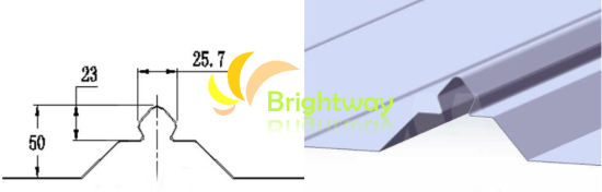 Aaj003 Aluminum Clamping for Roof Colour Steel Tile Solar System Installation