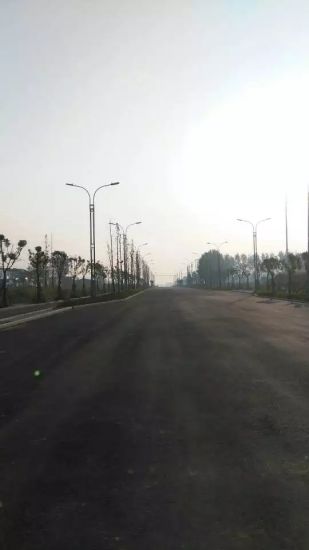 Solar Street Lights with Double Arms Pole