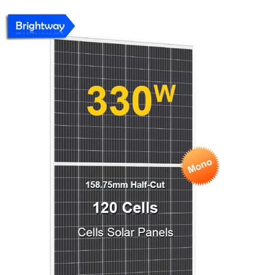 330W Mono Perc 158.75mm Gp Half Cut Tier 1 Solar Panels 120 Cells