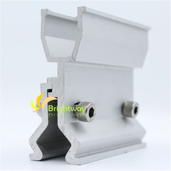 Aaj028 Aluminum Clamping for Roof Colour Steel Tile Solar System Installation