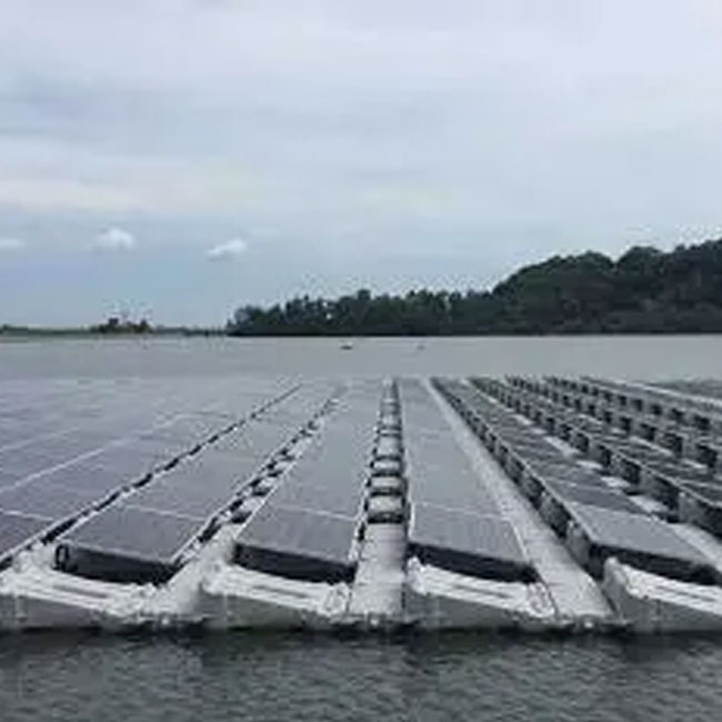 1MW Distributed Surface Floating Grid-Tied Solar Power System