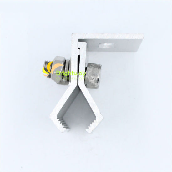 Aaj003 Aluminum Clamping for Roof Colour Steel Tile Solar System Installation